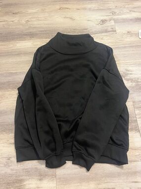 Women’s Black Mock-Neck Sweater